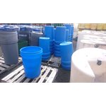 CONTENANT 0130L, PLASTIQUE BLEU 19PO X 28PO OPEVERT