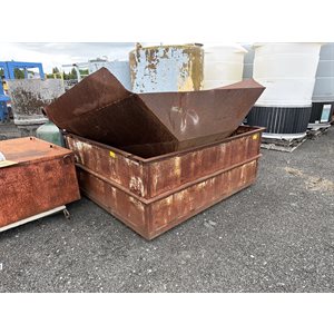 CONTENANT 3945L BAC DE MÉTAL - 88PO X 76PO X 36PO