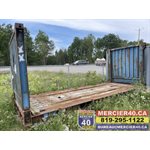 208B2302313-FR CONTENEUR MARITIME FLATRACK 20PI X 8.5PI USAG