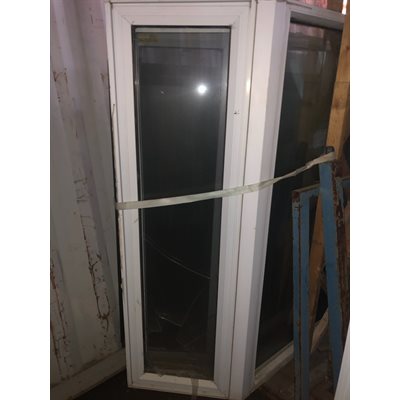 FENÊTRE USAGÉE BATTANT PVC L:99 H:66