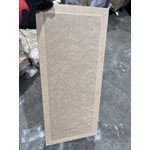 BOIS MDF 1 / 4 X 16 X 27 1 / 2PO PANNEAU PORTE NEUF GROUVÉ