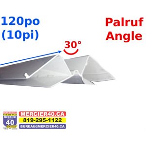 PALRUF MOULURE - ANGLE DE PLAFOND PVC 10PI 14 / BTE 54742