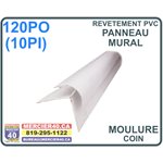 MOULURE PANNEAU MURAL-COIN EXTERIEUR ARRONDI EXR12