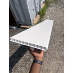 PANNEAU MURAL DE PVC PLANCHE 1PO X 12PO X 96PO (8PI) - USAGÉ
