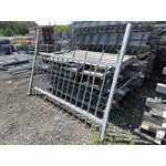 RAMBARDE ACIER GALVANISÉ 8PI X 4PI6PO AVEC POTEAUX