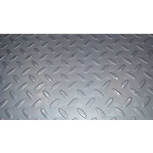 ACIER PLAQUE DE SÉCURITÉ DIAMOND PLATE USAGÉ ($ / LB)