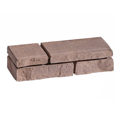 BLOC DE MUR DE JARDIN 4PO X 5,75PO X 16PO BEIGE NUANCÉ