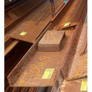 ACIER CHANNEL USAGÉ - 9 PO X 3 PO X 171 PO (14PI 3 PO)