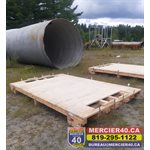 PLATEFORME EN BOIS 8X12 - 12PO X 92PO X 144PO
