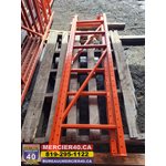 RAYONNAGE NEUF - MONTANT 24PO X 96PO (8PI) REDIRACK