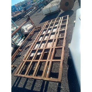 STRUCTURE EN ACIER - 132PO X 51PO X 2,5PO