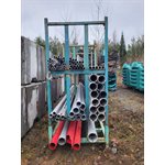 TUYAU EN PVC 2 1 / 2PO LONGUEURS VARIÉES (PILIN)